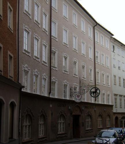 Hotel Schwarzes Roessl Salzburg Buitenkant foto