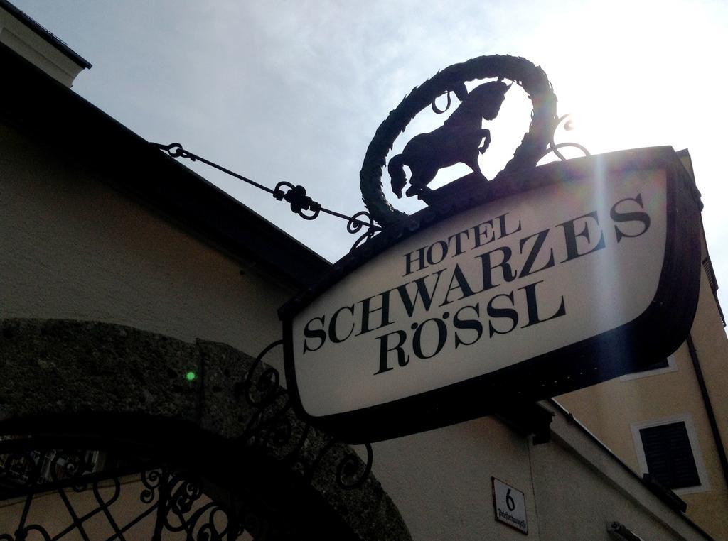 Hotel Schwarzes Roessl Salzburg Buitenkant foto